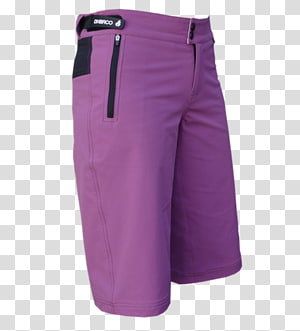 purple bicycle shorts