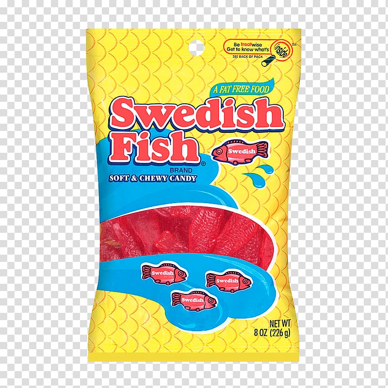 Swedish Fish Gummi candy Swedish cuisine Food, candy transparent background PNG clipart