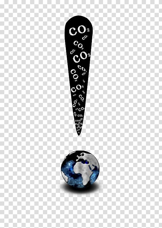Earth Exclamation mark 3D computer graphics, Black Earth exclamation point transparent background PNG clipart