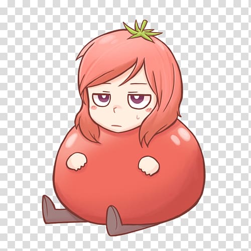 Tomato YouTube in NO hurry to shout; ハイスクール [ANIME SIDE],Alternative-, tomato transparent background PNG clipart
