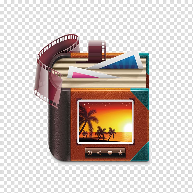 graph album Icon, Camera with of landscapes transparent background PNG clipart