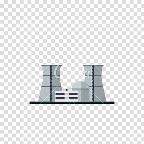 Nuclear power plant Radioactive waste Nuclear reactor Radioactive decay, power plants transparent background PNG clipart