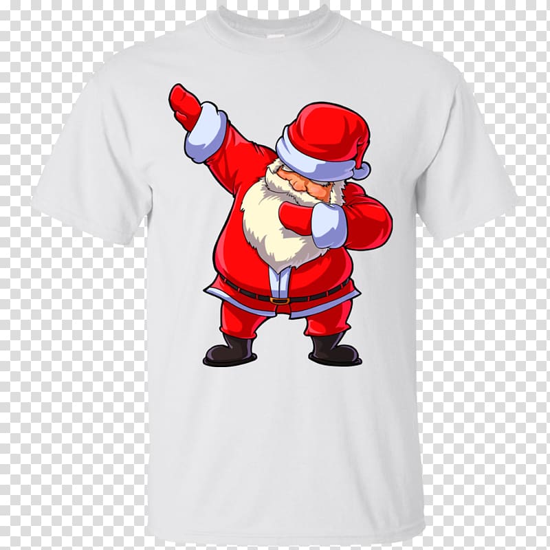 T-shirt Santa Claus Dab Hoodie Christmas, dabbing santa transparent background PNG clipart