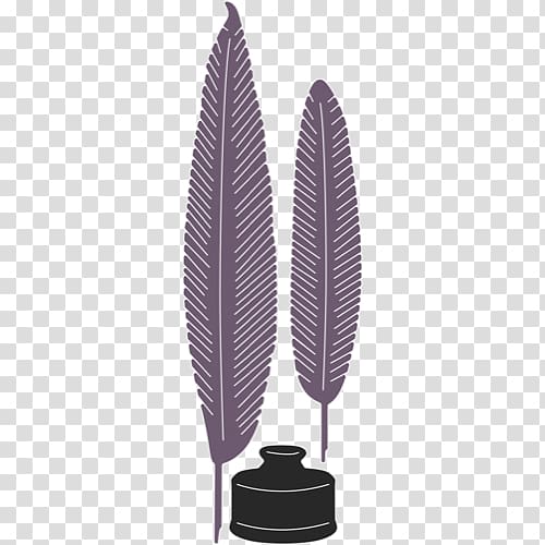 Quill Paper Inkwell Feather, samsoe transparent background PNG clipart