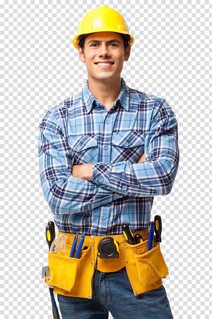 Construction worker Laborer Getting a Job in the Construction Industry, working service technician transparent background PNG clipart