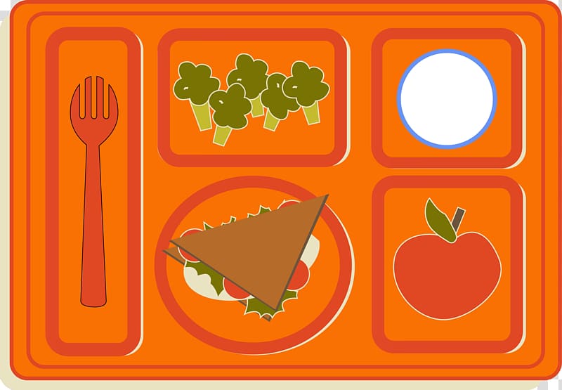 Lunch Tray Cafeteria , Calfresh transparent background PNG clipart