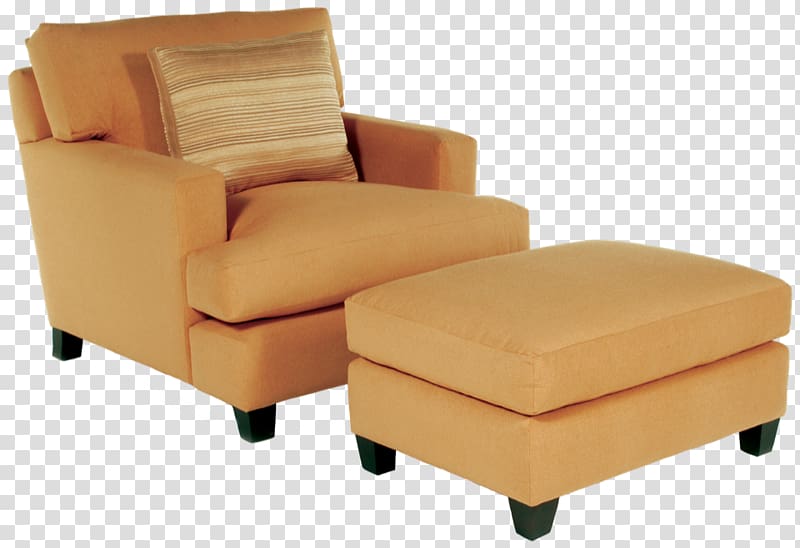 Club chair Couch Foot Rests Furniture, chair transparent background PNG clipart