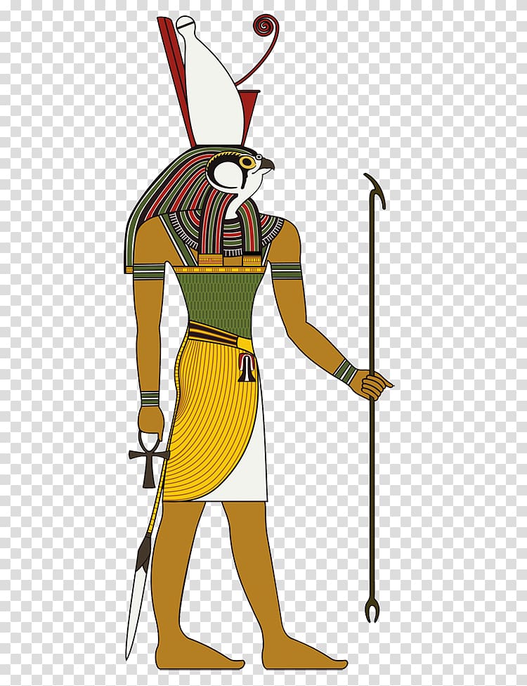 Ancient Egyptian deities Luxor Temple Ancient Egyptian deities Pharaoh, others transparent background PNG clipart