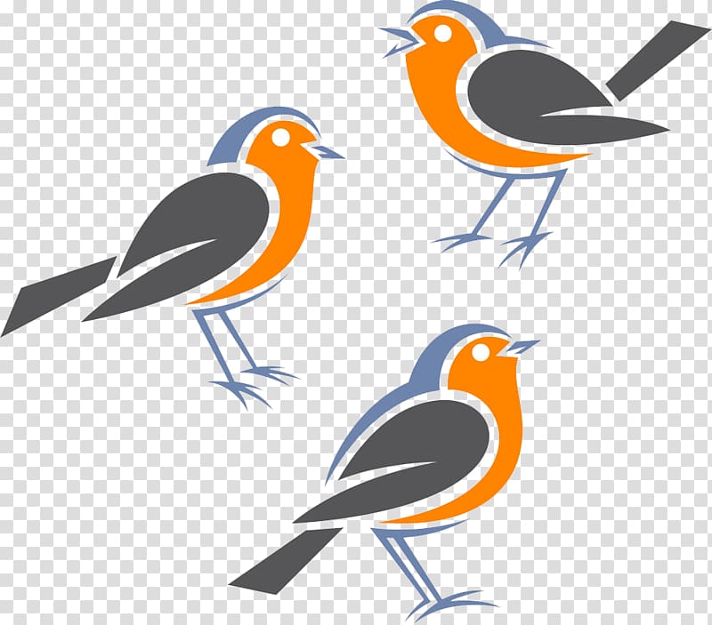 European robin Bird American robin, Sparrow graphic design transparent background PNG clipart