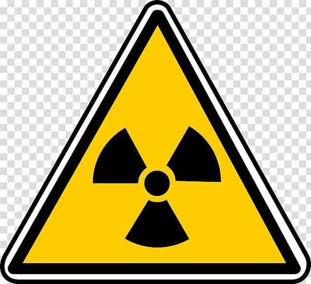 Light Radioactive decay Ionizing radiation Hazard symbol, light transparent background PNG clipart