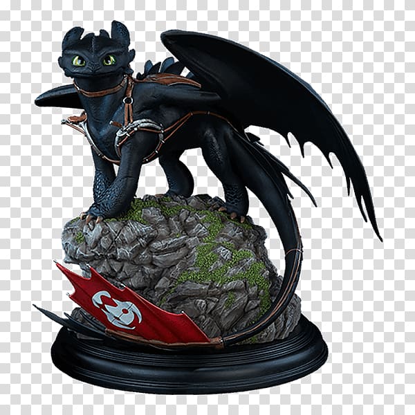 How to Train Your Dragon 2, Toothless Statue How to Train Your Dragon 2, Toothless Statue Night Fury, train your dragon toys transparent background PNG clipart