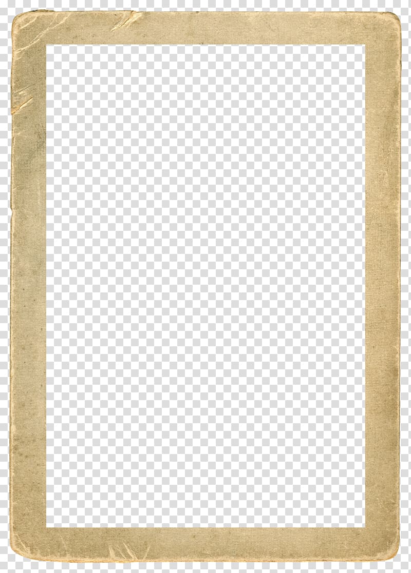 Brown Decal Square, Inc. Pattern, Beautiful orange Frame transparent background PNG clipart