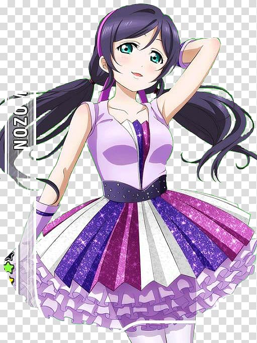 Nozomi Tojo Love Live! School Idol Festival lily white Aki no Anata no Sora Tooku Anime, romance bouquet transparent background PNG clipart