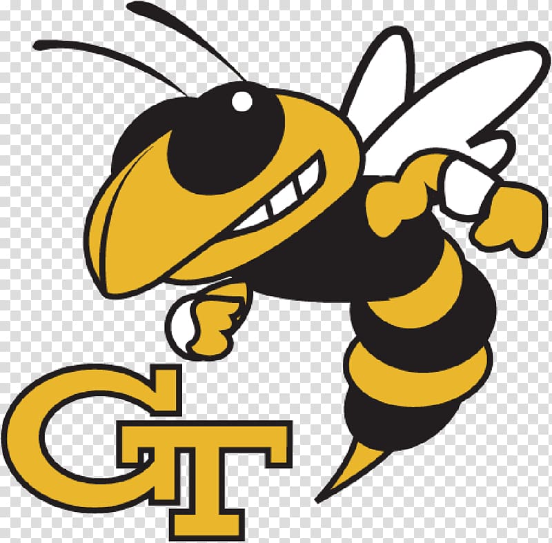 Georgia Institute of Technology Georgia Tech Yellow Jackets football Georgia Tech Yellow Jackets women\'s basketball Buzz Yellowjacket, american football transparent background PNG clipart