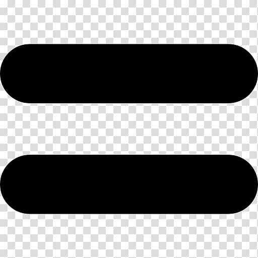 Equals sign Equality Symbol Mathematics, symbol transparent background PNG clipart