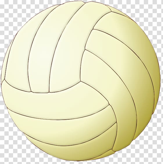 Volleyball Yellow American football, Volleyball transparent background PNG clipart