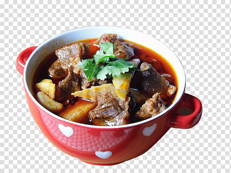 Irish stew Curry Chinese cuisine Vegetarian cuisine, Spicy beef stew bamboo shoots transparent background PNG clipart