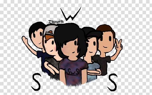 Sleeping With Sirens Pierce The Veil Chibi Bring Me the Horizon, Chibi transparent background PNG clipart