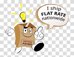 Flat rate Courier Cargo Mail Service, Delivery courier transparent background PNG clipart thumbnail