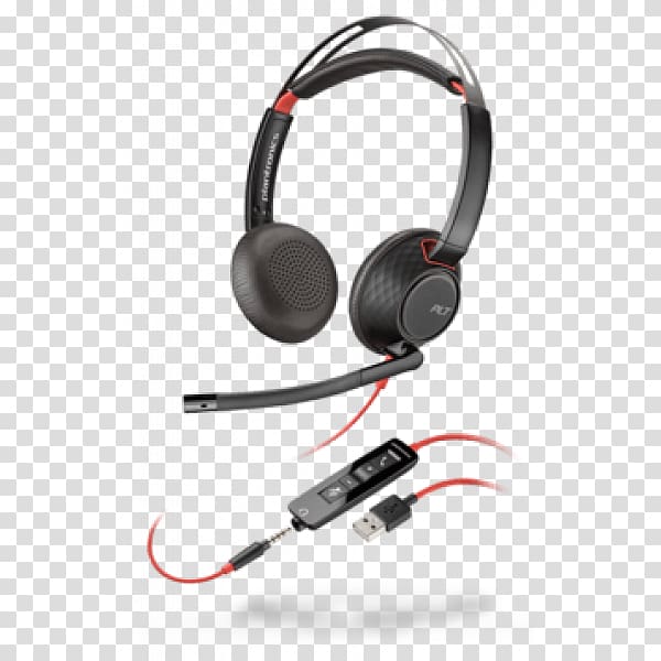 Plantronics Blackwire 5220 Plantronics Blackwire 5200 Series USB Headset, USB transparent background PNG clipart