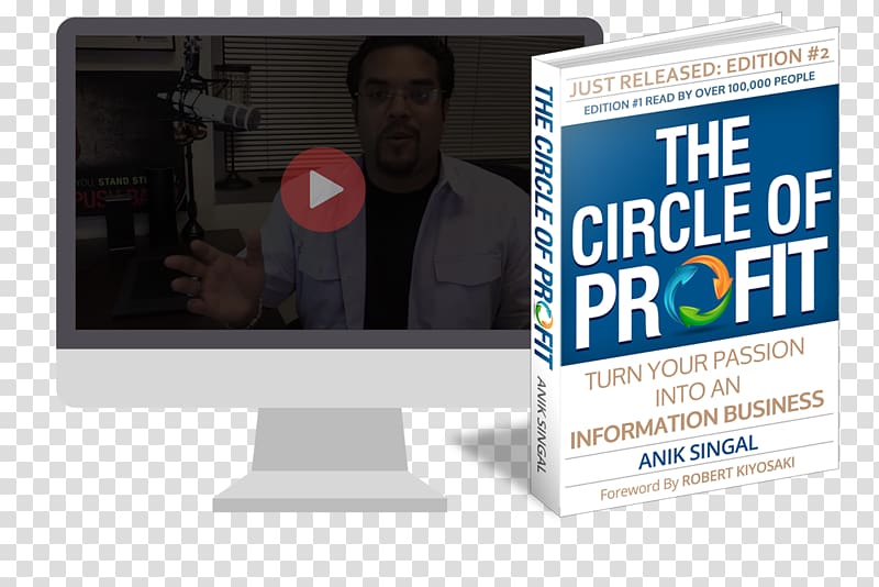 The Circle of Profit: How to Turn Your Passion Into $1 Million Business Melman Book, Business transparent background PNG clipart