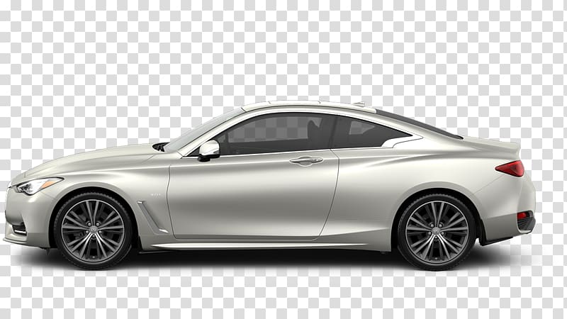 Infiniti Q60 Coupé Sports car 2018 INFINITI Q60 2.0t PURE, car transparent background PNG clipart