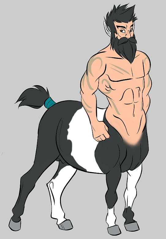 Horse Drawing Centaur Dwarf Illustration, Centaur transparent background PNG clipart