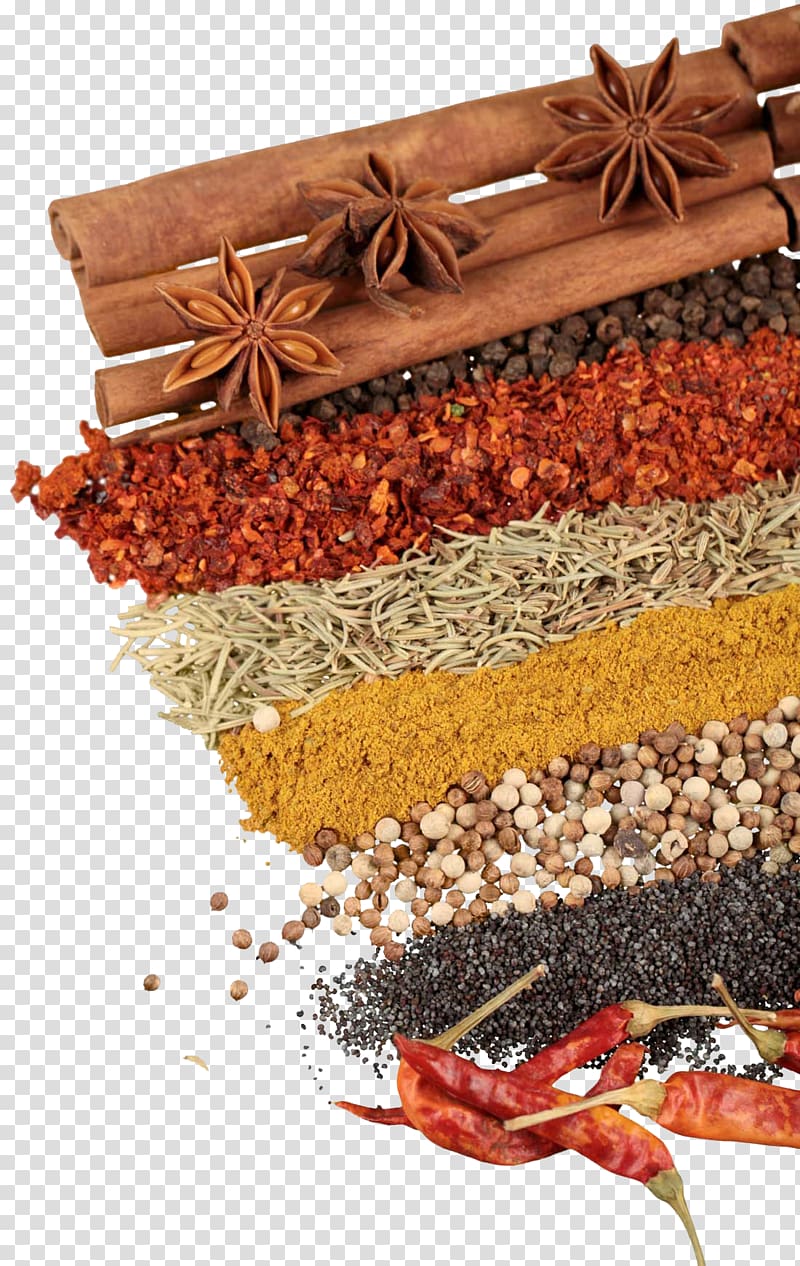 Spices in different colors 4K wallpaper download