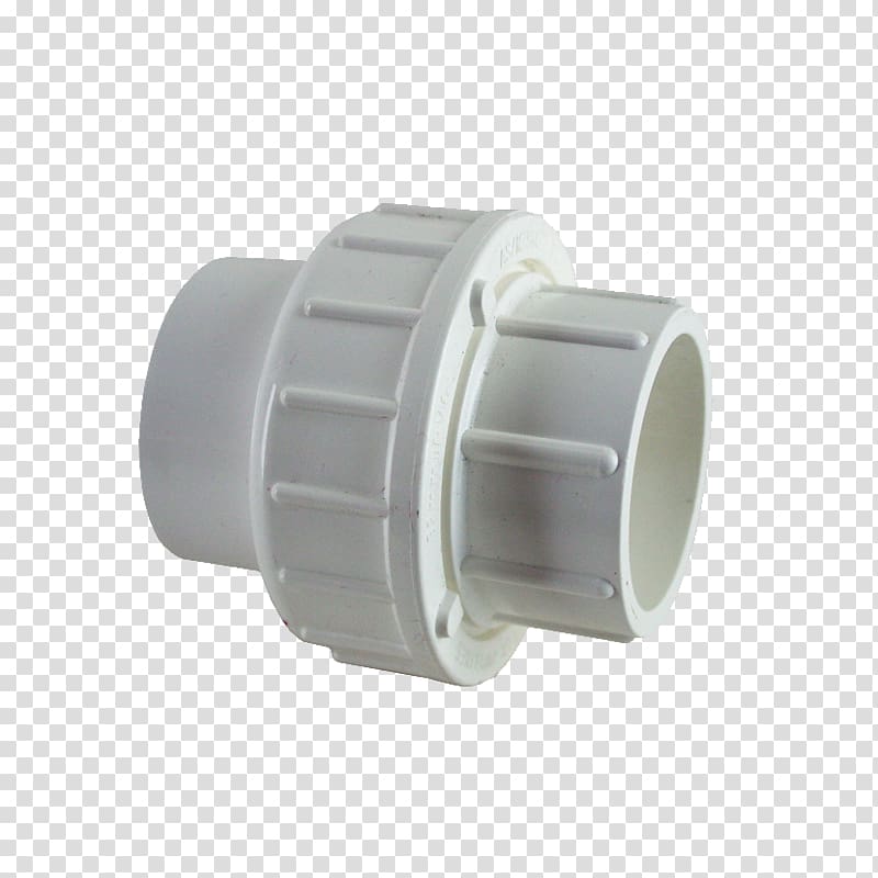 Piping and plumbing fitting Plastic pipework Polyvinyl chloride Coupling, plastic barrel transparent background PNG clipart