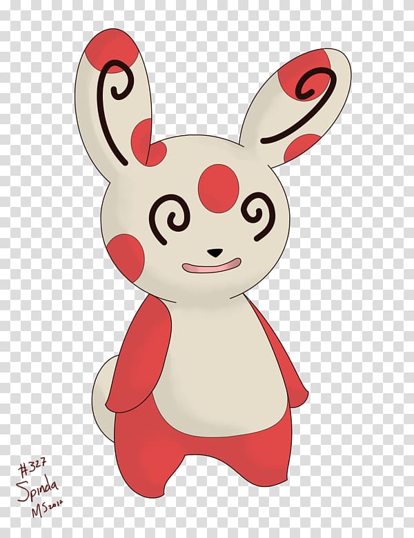 Rabbit Spinda Easter Bunny Mr. Mime Illustration, countdown 5 00 transparent background PNG clipart