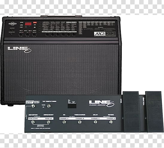 Guitar amplifier Line 6 Pod Musician’s Friend Effects Processors & Pedals, amplifier bass volume transparent background PNG clipart