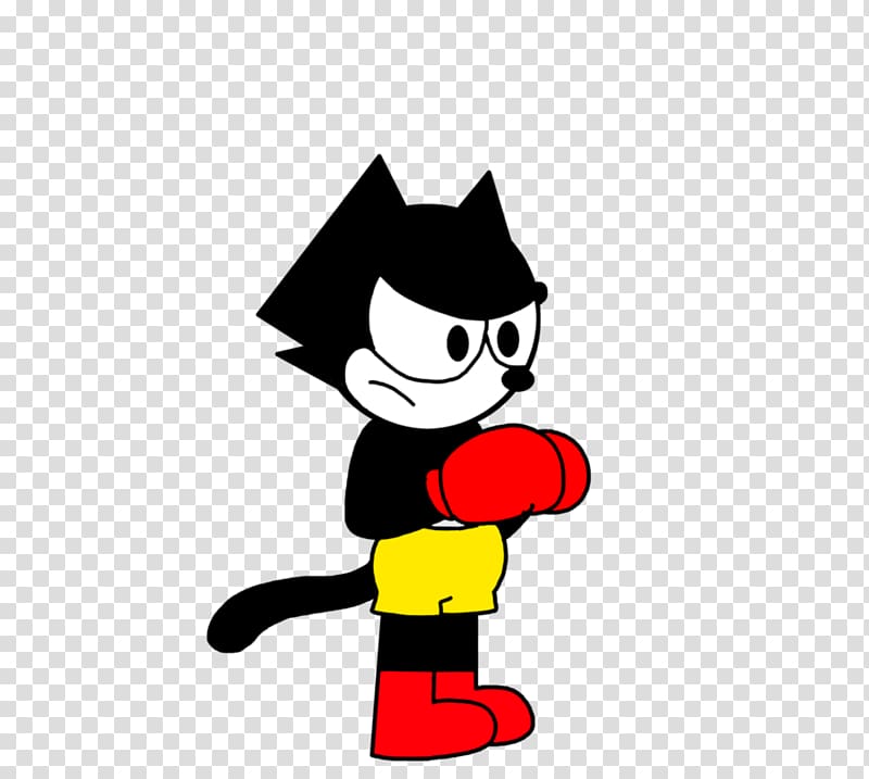 Felix the Cat Cartoon Character , Cat transparent background PNG clipart
