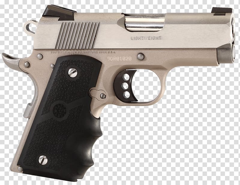 Automatic Colt Pistol Firearm .380 ACP .45 ACP Kimber Manufacturing, Colt\'s Manufacturing Company transparent background PNG clipart