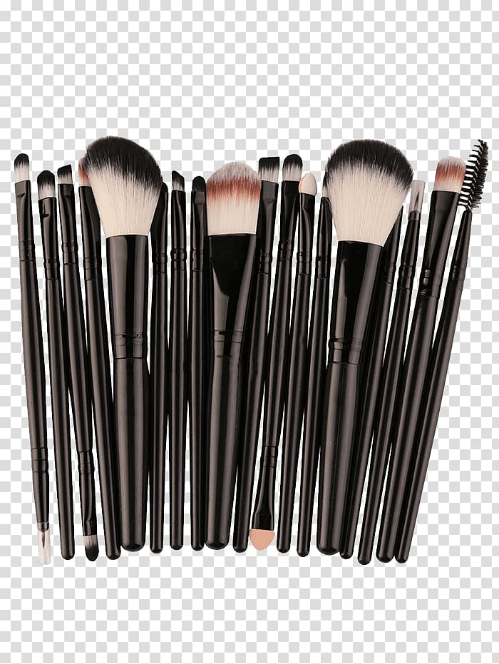 Makeup brush Cosmetics Make-up Eye Shadow, MAKE UP TOOLS transparent background PNG clipart