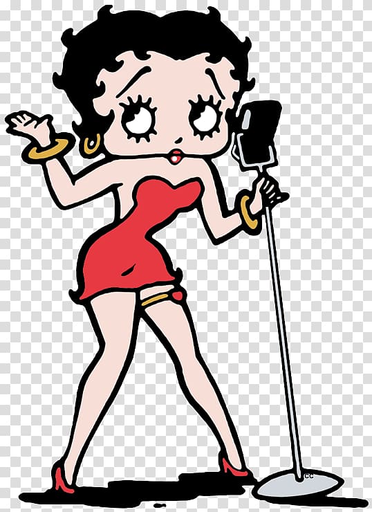 Betty Boop Olive Oyl Koko the Clown , Jazz Cartoon transparent background PNG clipart