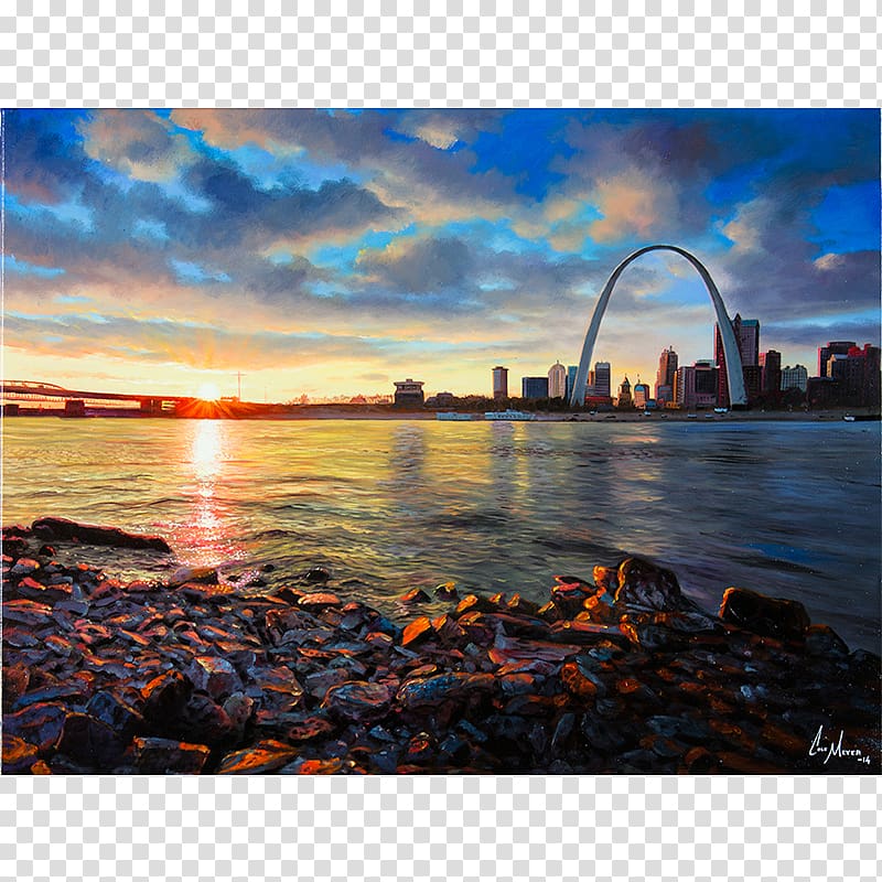 Skyline Panorama Cityscape Sea Bridge–tunnel, st louis skyline transparent background PNG clipart