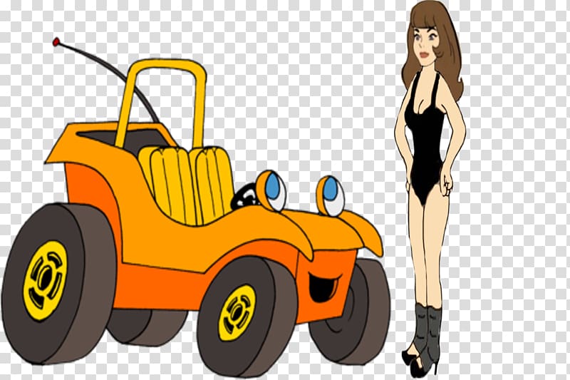 YouTube Daphne Blake Scooby-Doo Dune buggy, vehicle speed transparent background PNG clipart