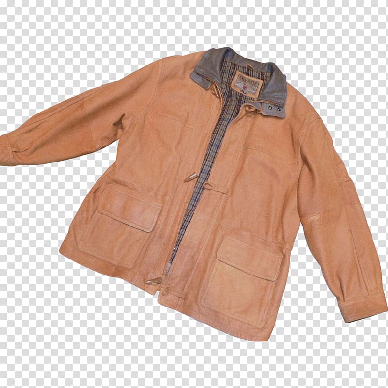 Leather jacket Leather jacket Coat Sleeve, jacket transparent background PNG clipart