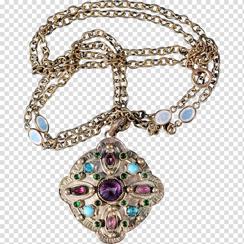 Jewellery Charms & Pendants Necklace Antique Chain, Jewellery transparent background PNG clipart