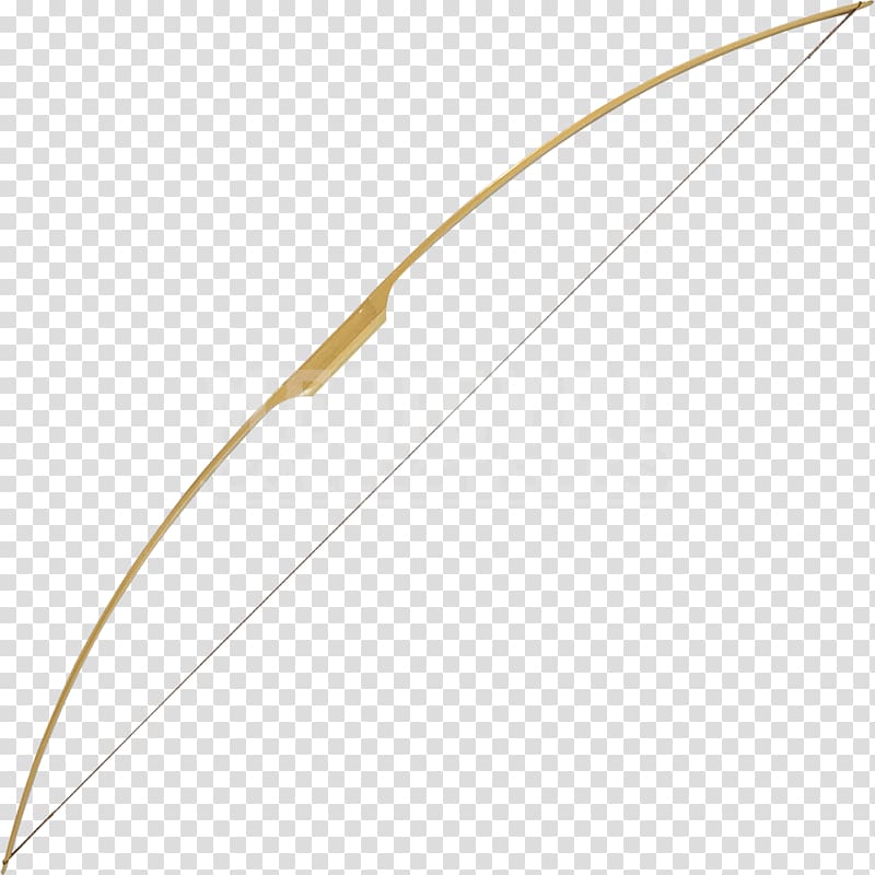 Middle Ages English longbow Bow and arrow Archery, bow transparent background PNG clipart