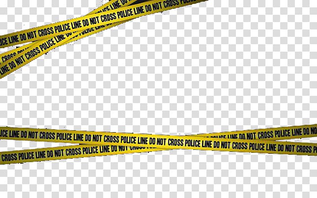 Do Not Cross Chalk outline Crime scene Police Line, Police transparent background PNG clipart