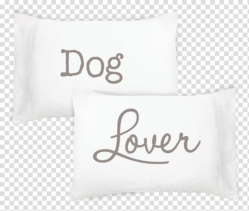 Dog/ Lover, Pillowcase Set by Faceplant Dreams Cushion Throw Pillows Rectangle, cowboy dog shampoo transparent background PNG clipart