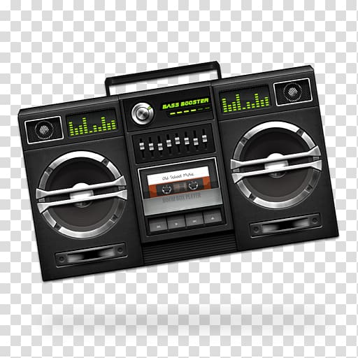 Boombox Sound box, design transparent background PNG clipart