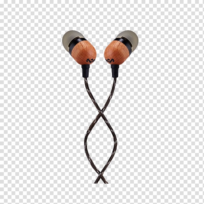 House of Marley Smile Jamaica Microphone Headphones House of Marley Uplift 2 Brass 1-Button Remote House of Marley Nesta, microphone transparent background PNG clipart
