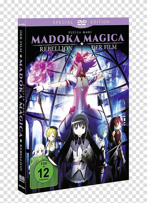 Mami Tomoe Homura Akemi Blu-ray disc Sayaka Miki Puella Magi Madoka Magica: The Movie, Anime transparent background PNG clipart