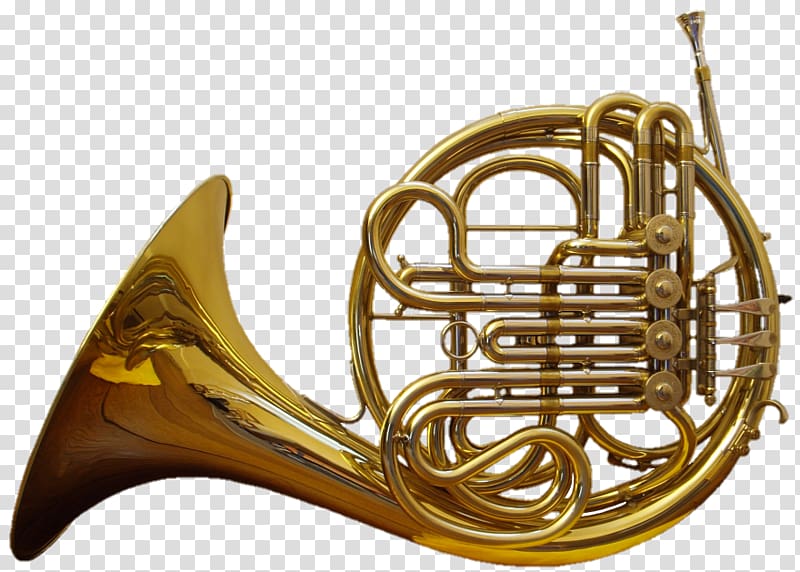 French Horns Musical Instruments Orchestra Brass Instruments, musical instruments transparent background PNG clipart