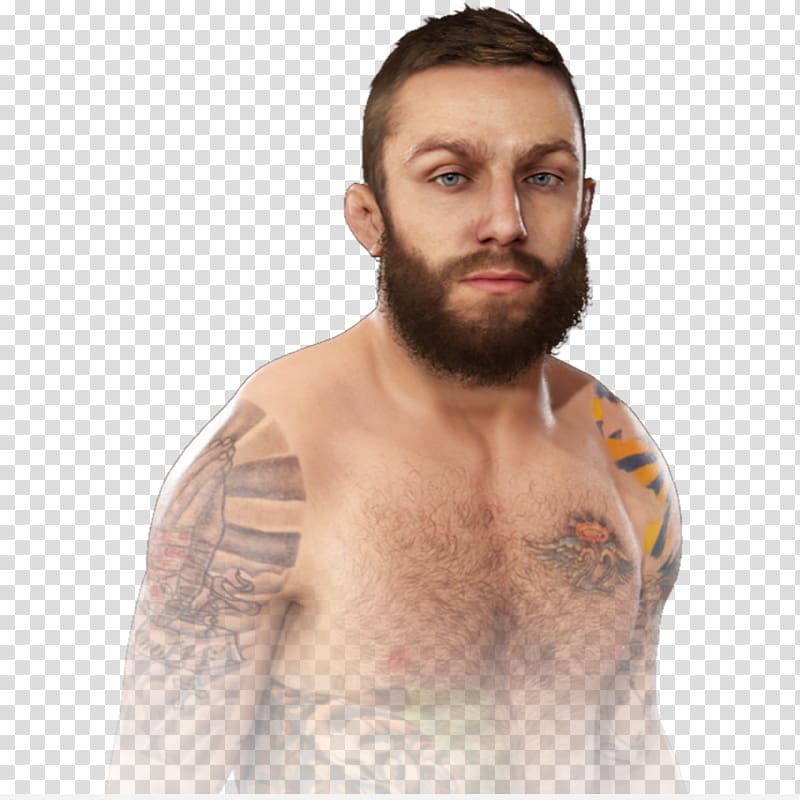 Beneil Dariush EA Sports UFC 3 Beard Ultimate Fighting Championship Chest hair, Beard transparent background PNG clipart