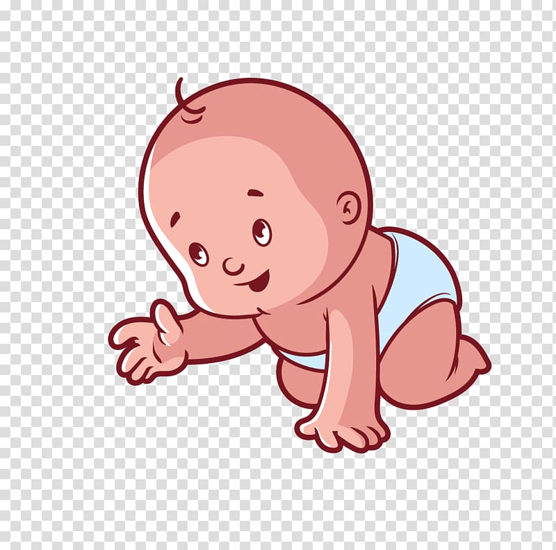 baby illustration, Diaper Infant Cartoon Child , Cute baby transparent background PNG clipart