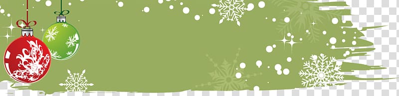 Winter Christmas Green , christmas banner creative template transparent background PNG clipart
