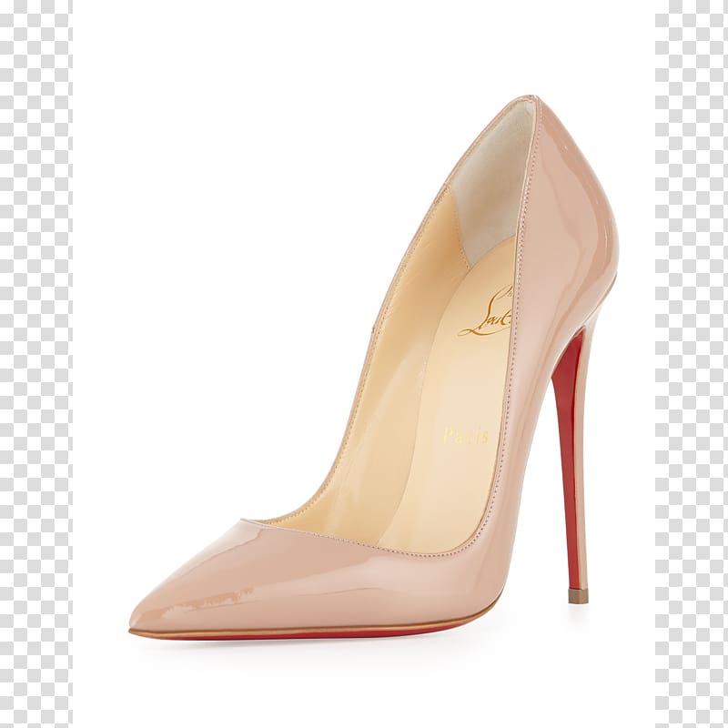 Court shoe Patent leather High-heeled footwear Christian Louboutin, louboutin transparent background PNG clipart